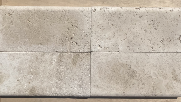 Veracruz Tumbled Travertine Coping Bullnose Edge