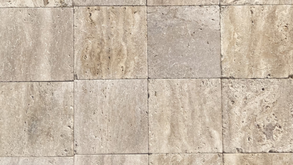 Caramel Tumbled Travertine Paver - Image 2