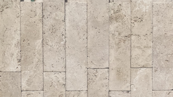 Veracruz Cross Cut Tumbled Travertine Tile